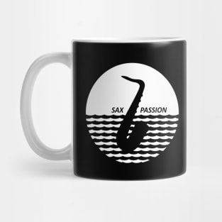 Sax Passion (white) Mug